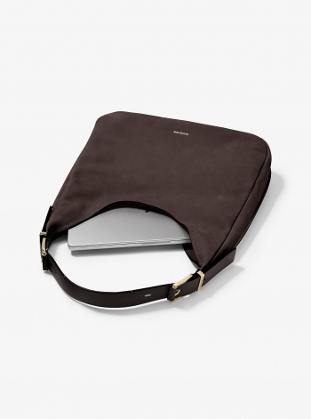 MICHAEL Michael Kors Nolita Large Nubuck Hobo Shoulder Bag