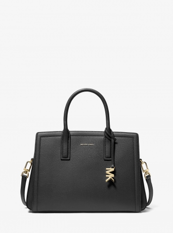 MICHAEL Michael Kors Laila Medium Leather Satchel