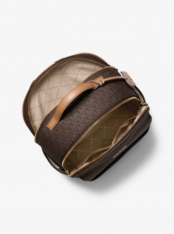 MICHAEL Michael Kors Sable Large Signature Logo Backpack