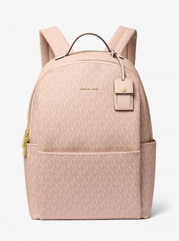 MICHAEL Michael Kors Sable Large Signature Logo Backpack
