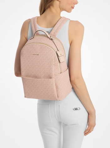 MICHAEL Michael Kors Sable Large Signature Logo Backpack