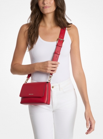 MICHAEL Michael Kors Nessa Small Leather Crossbody Bag
