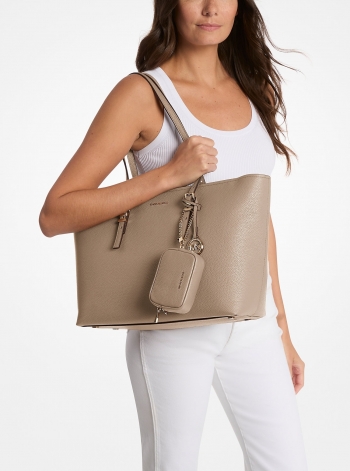 MICHAEL Michael Kors Quinn Large Pebbled Leather Tote Bag