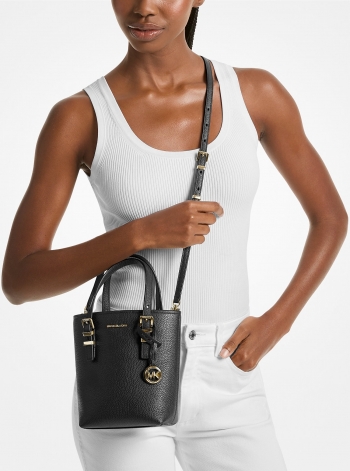 MICHAEL Michael Kors Quinn Extra-Small Pebbled Leather Tote Bag