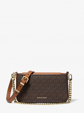 MICHAEL Michael Kors Bryant Small Signature Logo Convertible Pochette