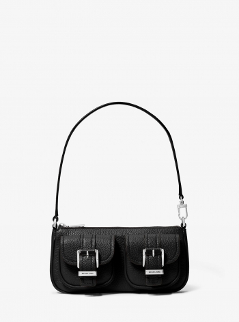 MICHAEL Michael Kors Zoe Small Pebbled Leather Pochette