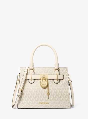 MICHAEL Michael Kors Hamilton Small Logo Satchel