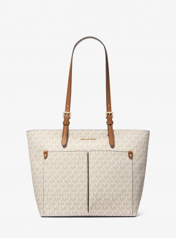 MICHAEL Michael Kors Jet Set Medium Logo Pocket Tote Bag