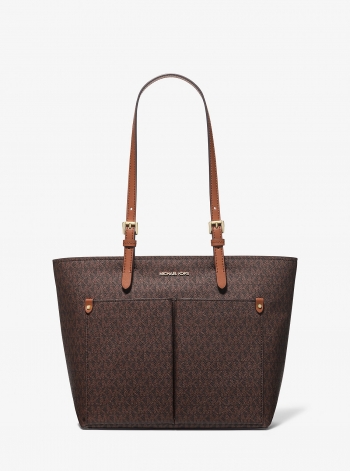 MICHAEL Michael Kors Jet Set Medium Logo Pocket Tote Bag