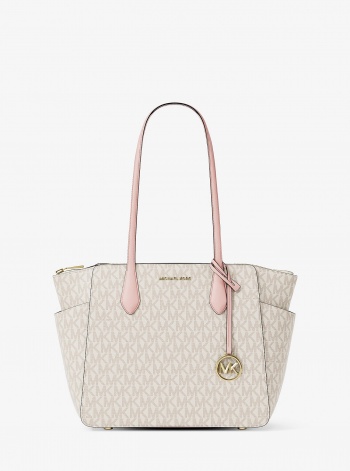 Marilyn Medium Signature Logo Tote Bag