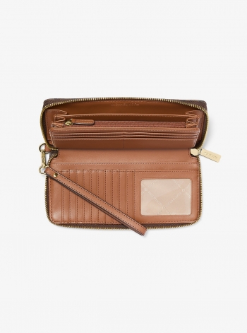 MICHAEL Michael Kors Jet Set Travel Large Logo Continental Wristlet