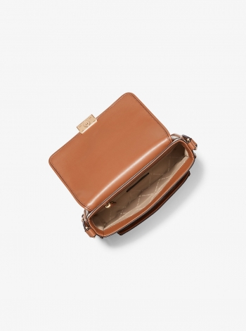 MICHAEL Michael Kors Bradshaw Medium Signature Logo Messenger Bag
