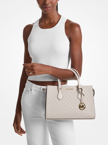 MICHAEL Michael Kors Sheila Medium Logo Satchel