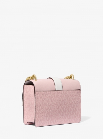 MICHAEL Michael Kors Greenwich Small Color-Block Signature Logo Crossbody Bag