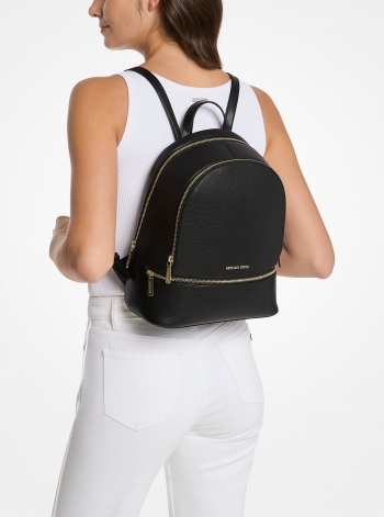 MICHAEL Michael Kors Rhea Medium Pebbled Leather Backpack