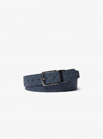 Michael Kors Mens 4-in-1 Signature Logo Belt Box Set