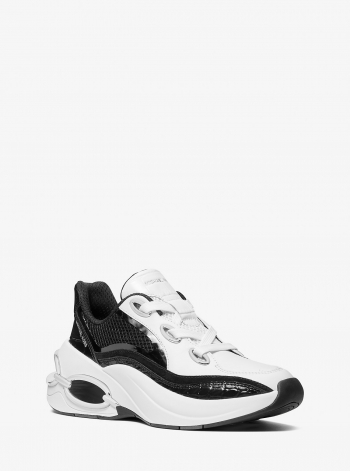 MICHAEL Michael Kors Toni Mixed-Media Trainer