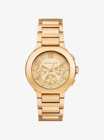 Michael Kors Oversized Gramercy Gold-Tone Watch