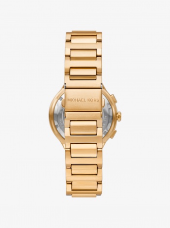 Michael Kors Oversized Gramercy Gold-Tone Watch