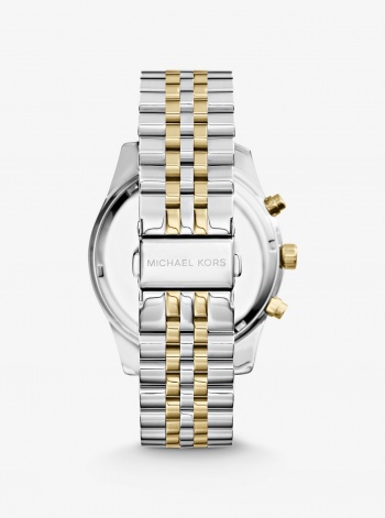Michael Kors Oversized Lexington Two-Tone Watch