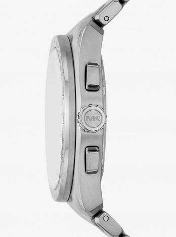 Michael Kors Oversized Accelerator 2.0 Silver-Tone Watch