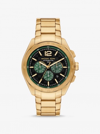 Michael Kors Oversized Accelerator 2.0 Gold-Tone Watch