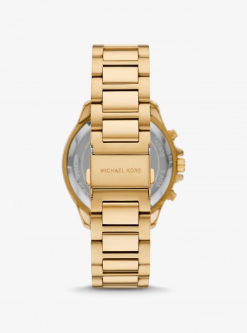 Michael Kors Oversized Sage Gold-Tone Watch