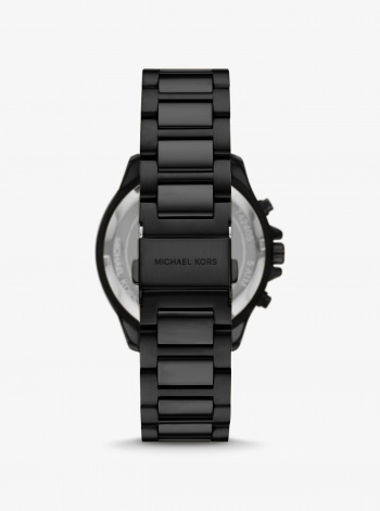 Michael Kors Oversized Sage Black-Tone Watch