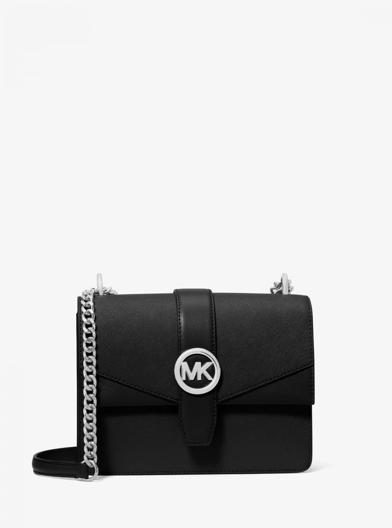 Greenwich Small Saffiano Leather Crossbody Bag