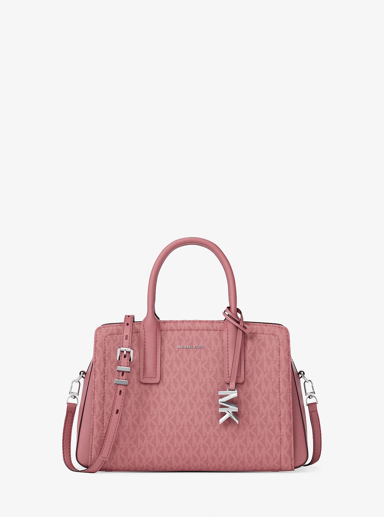 Laila Small Signature Logo Satchel